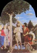 Piero della Francesca The Baptism of Christ oil on canvas